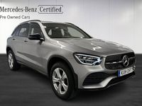 begagnad Mercedes GLC300e 4MATIC dragkrok LÅG MIL