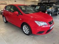 Begagnad Seat Ibiza Style 90 HK (66 kW) 2016 Röd Halvkombi