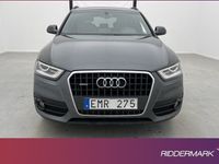 begagnad Audi Q3 TDI Quattro S-Line Sensorer Halvskinn Välserv 2013, SUV