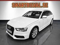 Begagnad Audi A4 S-Line 179 HK (131 kW) 2014 Vit Kombi