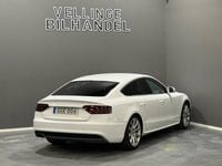 Begagnad Audi A5 Sportback 177 HK (130 kW) 2014 Vit Halvkombi