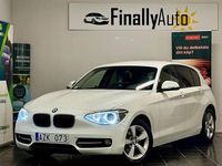 Begagnad BMW 116 Sport Line 116 HK (85 kW) 2013 Pärlemor vit Halvkombi