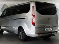 Begagnad Ford Tourneo Custom Titanium 185 HK (136 kW) 2022 Silver Van