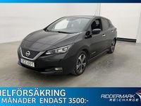 Begagnad Nissan Leaf 360º 110 kW (150 HK) 2018 Svart Halvkombi