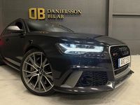 Begagnad Audi RS6 Performance 605 HK (444 kW) 2018 Svart Kombi