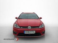 Begagnad VW Golf VII R-line 150 HK (110 kW) 2015 Röd Kombi