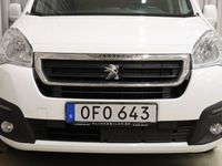 begagnad Peugeot Partner 1.6 99HK Pro+ Dubbelgolv Inredning Momsbil
