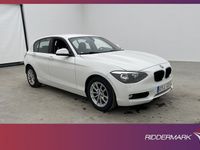 begagnad BMW 116 d 5-dörrar 116hk Värmare Sensorer Välserv 0,43l/mil