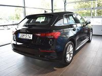 Begagnad Audi A3 Proline 150 HK (110 kW) 2023 Brilliantsvart Sedan