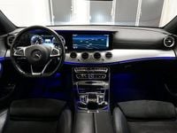 Begagnad Mercedes E220 AMG line 194 HK (142 kW) 2017 Blå (cavansite blue metallic)
