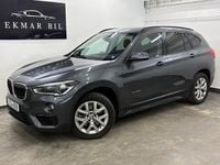 Begagnad BMW X1 Sport Line 190 HK (139 kW) 2017 Grå SUV