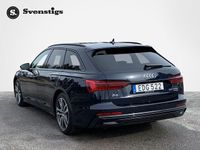 Begagnad Audi A6 S-Line 367 HK (269 kW) 2024 Firmamentblå metallic Kombi