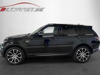 Begagnad Land Rover Range Rover Sport 304 HK (223 kW) 2018 Svart SUV