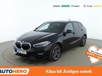 Begagnad BMW 118 Sport Line 137 HK (100 kW) 2022 Svart Halvkombi