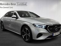 Begagnad Mercedes E300 Avantgarde 197 HK (144 kW) 2024 Silver Sedan