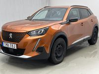 Begagnad Peugeot e-2008 100 kW (136 HK) 2022 Orange SUV