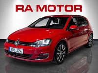 Begagnad VW Golf VII Highline 140 HK (102 kW) 2012 Röd Halvkombi