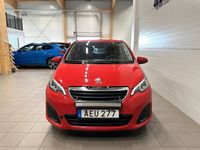 begagnad Peugeot 108 5-dörrar 1.0 VTi 69hk/M-Värmare/LED-ramp/Ny Bes