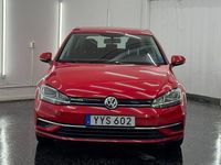 Begagnad VW Golf VII 110 HK (80 kW) 2017 Röd Halvkombi