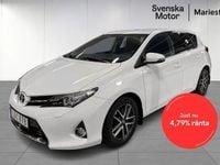 Begagnad Toyota Auris Edition 125 HK (91 kW) 2015 Vit Halvkombi