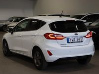 begagnad Ford Fiesta 1.0 EcoBoost Titanium Välskött SoV-hjul 2017, Halvkombi