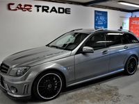 begagnad Mercedes C63 AMG AMG T AVANTGARDE TAKLUCKA LÅGA MIL 457HK