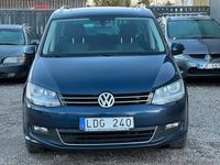 begagnad VW Sharan 2.0 TDI Premium Pano Drag D-Värme 7sits