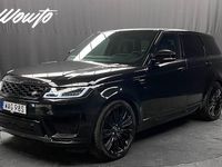 Begagnad Land Rover Range Rover Sport HSE Dynamic 351 HK (258 kW) 2021 Santorini svart SUV