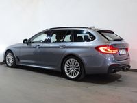 begagnad BMW 520 d xDrive Touring M Sport Kamera Navi Drag Skinn