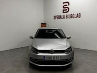 Begagnad VW Polo 90 HK (66 kW) 2016 Silver Halvkombi