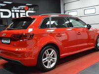 begagnad Audi A3 Sportback 1.6 TDI Quattro S-line Drag 2016, Halvkombi