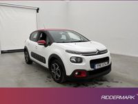 begagnad Citroën C3 1.2 Puretech Sensorer Apple Carplay 0.49L/Mil