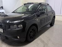 Begagnad Citroën C4 Cactus PureTech 82 HK (60 kW) 2015 Svart Halvkombi