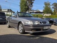Begagnad Saab 9-3 Cabriolet 205 HK (150 kW) 2003 Ljusgrå Cab