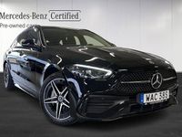 Begagnad Mercedes C300 AMG line 313 HK (230 kW) 2022 Svart Kombi