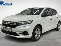 Begagnad Dacia Sandero Essentiel 91 HK (66 kW) 2022 Vit Halvkombi