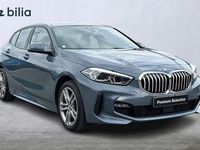 begagnad BMW 118 i 118 M Sport | HiFi | PDC Fram o Bak 2021 Grå