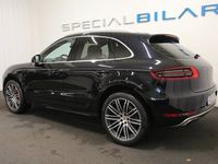 begagnad Porsche Macan Turbo Sport Chrono Panorama Värmare Sv-Såld 2017, SUV