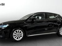 Begagnad Audi A3 Proline 150 HK (110 kW) 2023 Brilliantsvart Sedan