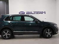 Begagnad VW Tiguan GT 190 HK (139 kW) 2017 Mörkgrön SUV