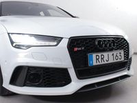 Begagnad Audi RS7 Sportback 561 HK (412 kW) 2015 Vit Halvkombi