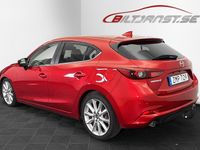 Begagnad Mazda 3 Inclusive 151 HK (111 kW) 2018 Röd Halvkombi