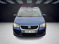 Begagnad VW Touran Freestyle 150 HK (110 kW) 2010 Blå Minibuss