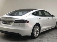 Begagnad Tesla Model S Long Range AWD 311 kW (423 HK) 2020 Vit Halvkombi