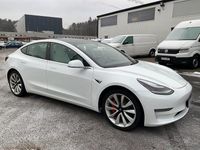 Begagnad Tesla Model 3 Performance 461 kW (627 HK) 2019 Vit Sedan