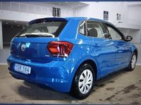 Begagnad VW Polo 90 HK (66 kW) 2018 Blå Halvkombi