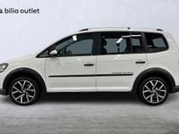 Begagnad VW Touran Cross 2015 Vit Minibuss