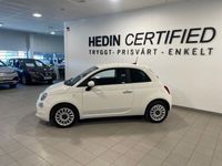 begagnad Fiat 500 1 0 70hk bsg serie 8 *kampanj*