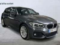 begagnad BMW 118 i 5-dörrars M Sport P-sens Skinn 2018, Halvkombi