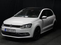 Begagnad VW Polo 90 HK (66 kW) 2016 Vit Halvkombi